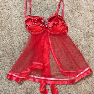 VS jingle bell lingerie slip